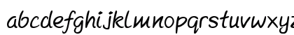 Mcgannahan Regular Lowercase Preview