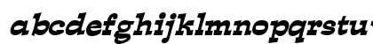 Cartoonist 2 BoldItalic Lowercase Preview