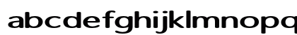 Carval Extra-expanded Bold Lowercase Preview