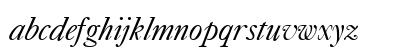 Casablanca Italic Lowercase Preview