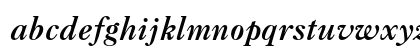 Caslon 3 LT Std Italic Lowercase Preview