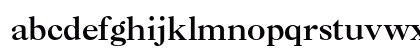 Caslon 3 LT Std Roman Lowercase Preview