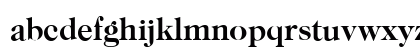 Caslon Bold Lowercase Preview