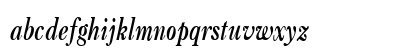CasqueCondensed Bold Italic Lowercase Preview