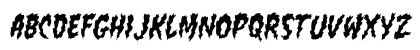 CCFlameOn Roman Lowercase Preview