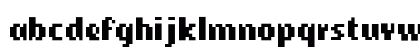 CellularTall Bold Lowercase Preview
