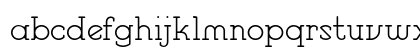 Centerfield Regular Lowercase Preview
