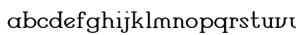 Centerfield Bold Lowercase Preview
