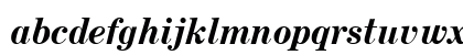 Century_Expanded Bold Italic Lowercase Preview