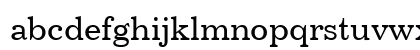 Century731 BT Roman Lowercase Preview