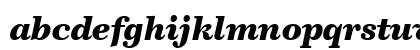 Century751 Blk BT Black Italic Lowercase Preview
