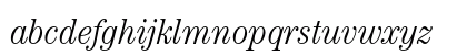 ITC Century Light Condensed Italic Preview
