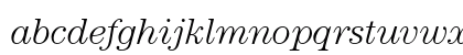 ITC Century Light Italic Preview