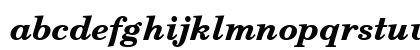 CenturySchLTU Bold Italic Lowercase Preview