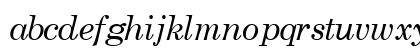 CenturySchoolbookSSK Italic Preview