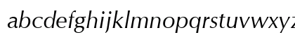 CG Omega Italic Lowercase Preview