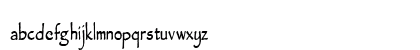 Chalk-Condensed Bold Lowercase Preview