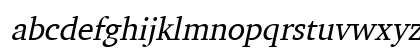 Challenge Italic Lowercase Preview