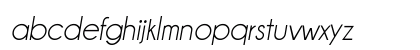 Champagne &amp; Limousines Italic Lowercase Preview
