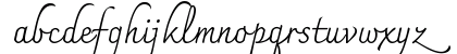 Charmonman Regular Lowercase Preview