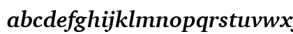 Charter Bd OSF BT Bold Italic Lowercase Preview