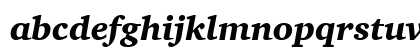 Charter OSF BT Black Italic Preview