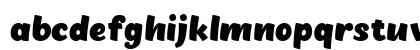 Chekharda Bold Italic Lowercase Preview