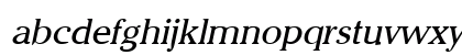 Chelsey Italic Lowercase Preview