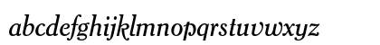 Cheltenham Italic Lowercase Preview