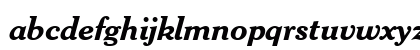 Cheltenhm BT Bold Italic Lowercase Preview