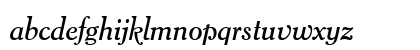 Cheltenhm BT Italic Lowercase Preview