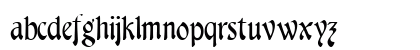 Cheshire Regular Lowercase Preview