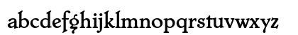 Chesterfield LT Std Regular Lowercase Preview