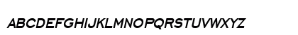 Chisel-Condensed Bold Italic Lowercase Preview
