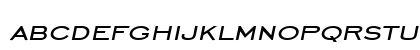 Chisel-Wide Italic Lowercase Preview