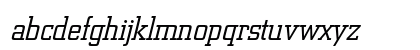 Berthold City Light Italic Lowercase Preview