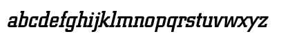 Berthold City Medium Italic Lowercase Preview
