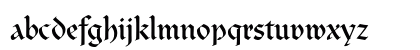 Clairvaux Regular Lowercase Preview