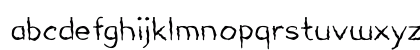 Clawesome Regular Lowercase Preview