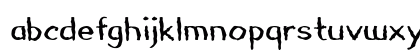 Clawesome Bold Lowercase Preview