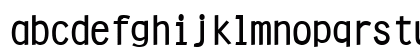 Clean Bold Lowercase Preview