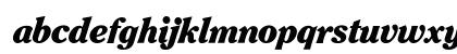 Clearface ITC BQ Black Italic Preview