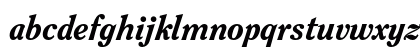 ITC Clearface Heavy Italic Preview