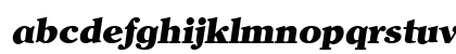 ClearlyRomanHeavy kursiv Lowercase Preview