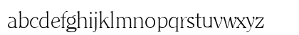 ClearlyRomanLight normal Lowercase Preview