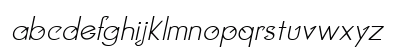 Clocker Italic Lowercase Preview