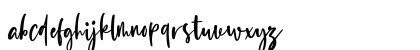 Cloudy Night Regular Lowercase Preview