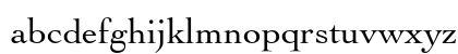Cochin Regular Lowercase Preview