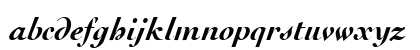 Cocktail Bold Italic Lowercase Preview
