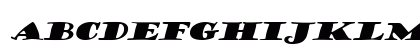 CoffeeSackExtended Italic Lowercase Preview